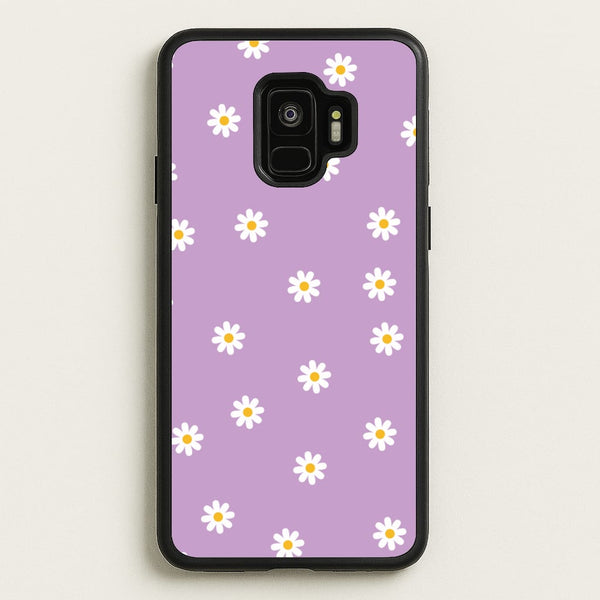 Purple Daisies  - Spring Phone Case for Galaxy S9