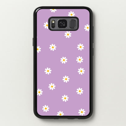 Purple Daisies  - Spring Phone Case for Galaxy S8
