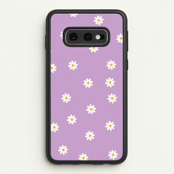 Purple Daisies  - Spring Phone Case for Galaxy S10e