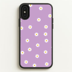 Purple Daisies  - Spring Phone Case for iPhone XS Max