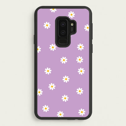 Purple Daisies  - Spring Phone Case for Galaxy S9 Plus
