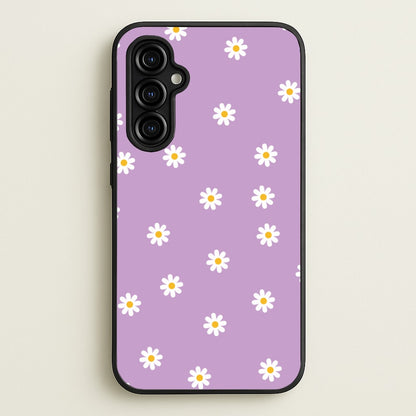 Purple Daisies  - Spring Phone Case for Galaxy A54