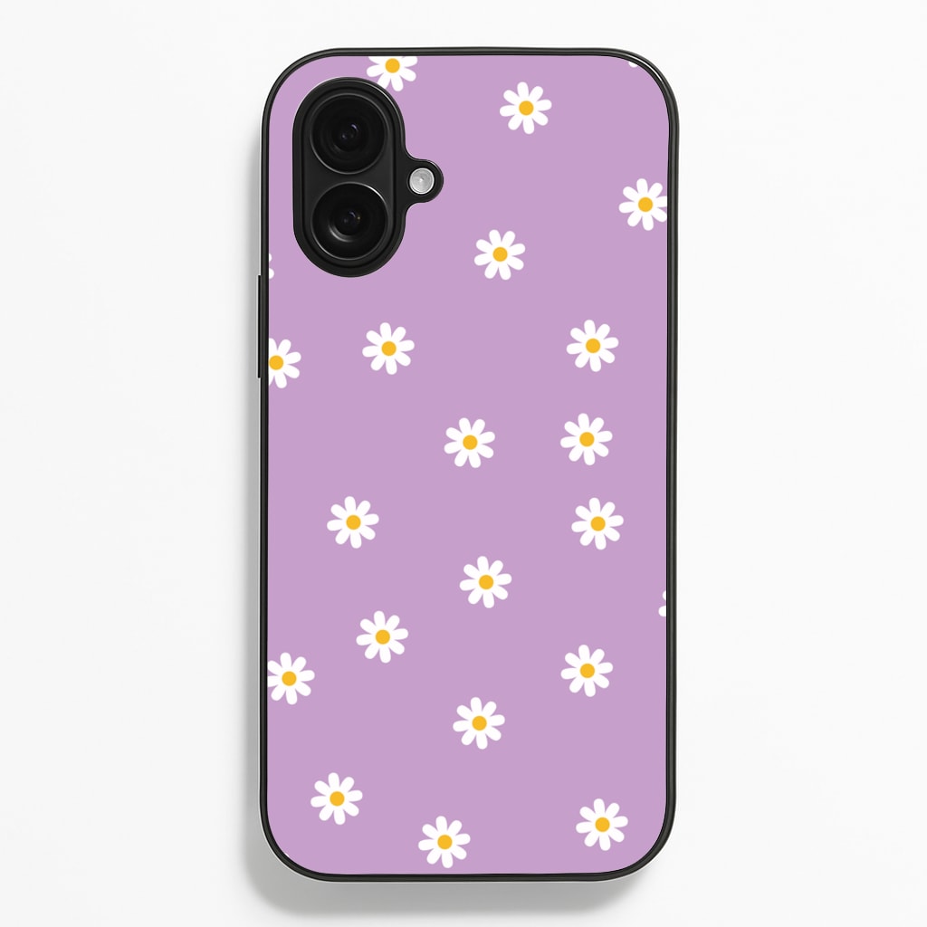 Purple Daisies  - Spring Phone Case for iPhone 16 Plus