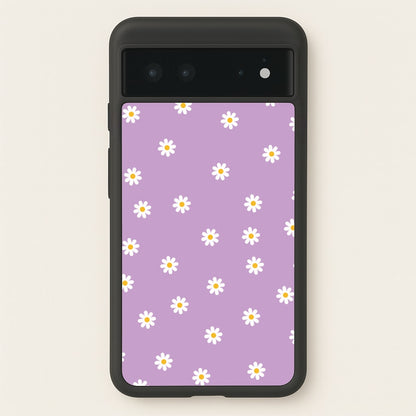 Purple Daisies  - Spring Phone Case for Google Pixel 6