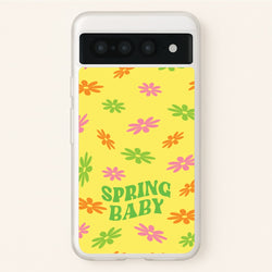 Spring Baby Retro Pattern  - Spring Phone Case for Google Pixel 7 Pro