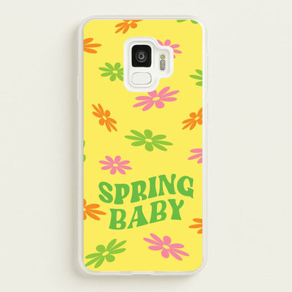 Spring Baby Retro Pattern  - Spring Phone Case for Galaxy S9