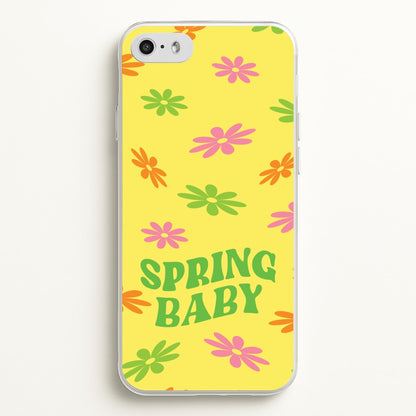Spring Baby Retro Pattern  - Spring Phone Case for iPhone 5 / 5s / SE 2016