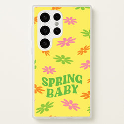 Spring Baby Retro Pattern  - Spring Phone Case for Galaxy S24 Ultra