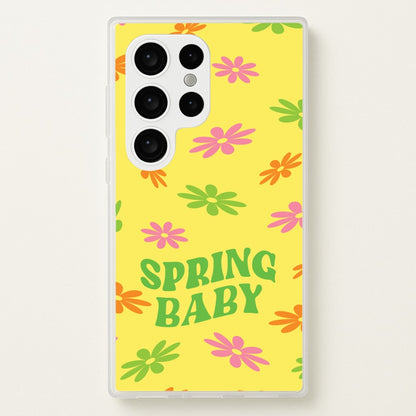 Spring Baby Retro Pattern  - Spring Phone Case for Galaxy S24 Ultra