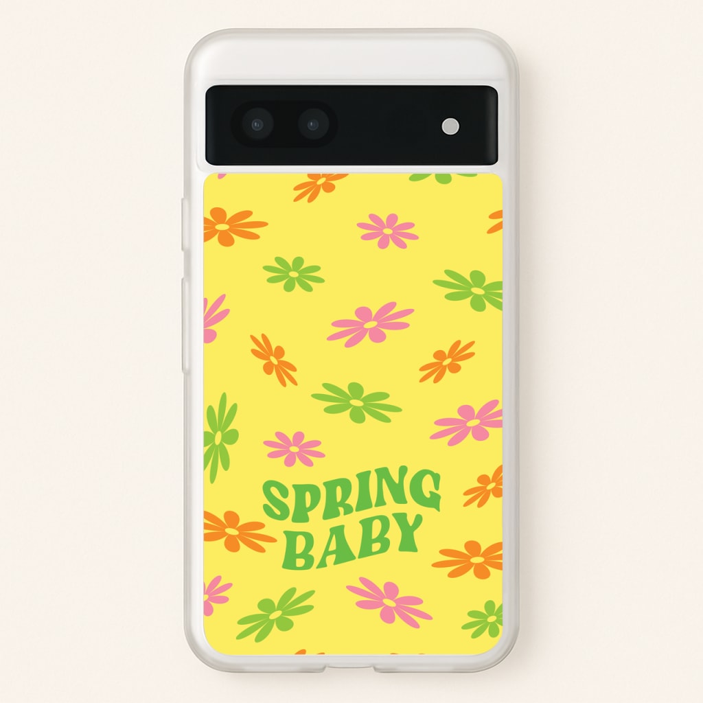 Spring Baby Retro Pattern  - Spring Phone Case for Google Pixel 7a
