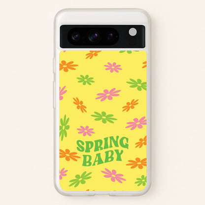 Spring Baby Retro Pattern  - Spring Phone Case for Google Pixel 8 Pro