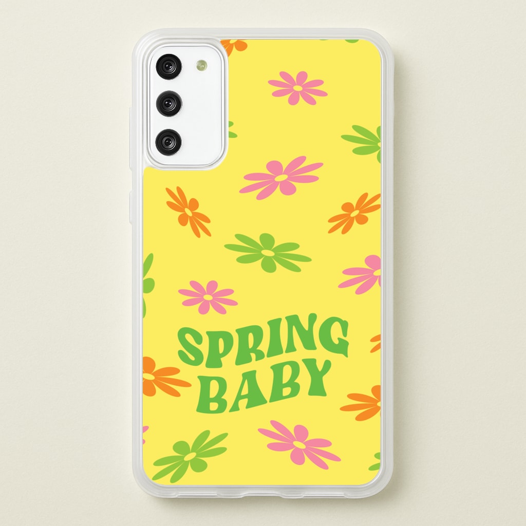 Spring Baby Retro Pattern  - Spring Phone Case for Galaxy S20FE