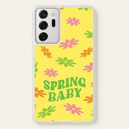 Spring Baby Retro Pattern  - Spring Phone Case for Galaxy Note 20 Ultra
