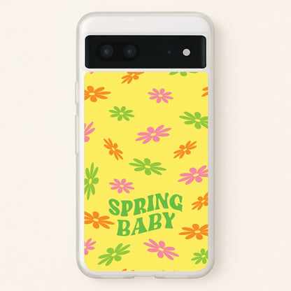 Spring Baby Retro Pattern  - Spring Phone Case for Google Pixel 7