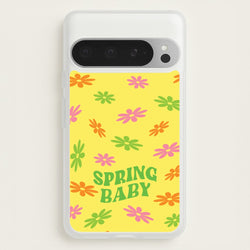 Spring Baby Retro Pattern  - Spring Phone Case for Google Pixel 9 Pro XL