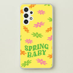 Spring Baby Retro Pattern  - Spring Phone Case for Galaxy A13