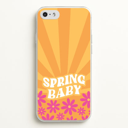 Spring Baby Retro   - Spring Phone Case for iPhone 5 / 5s / SE 2016