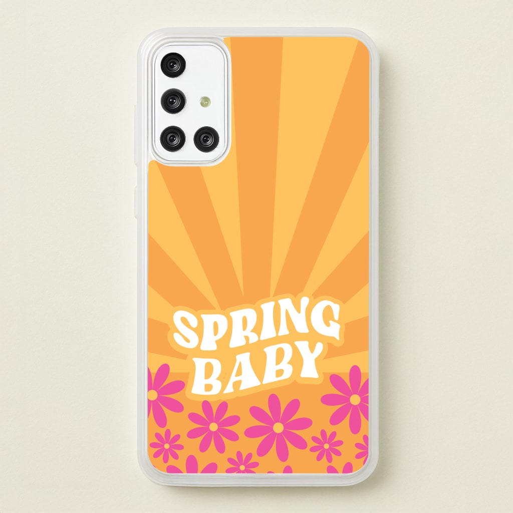 Spring Baby Retro   - Spring Phone Case for Galaxy A71
