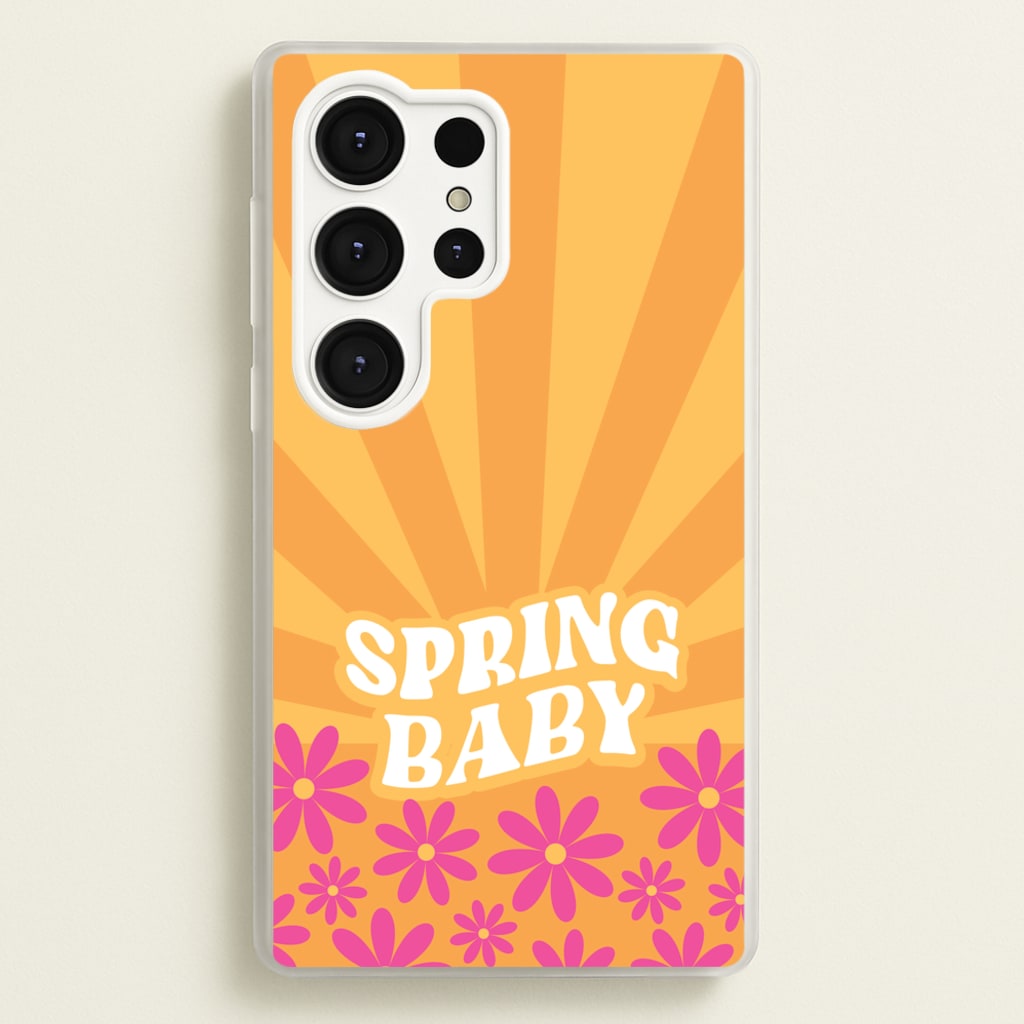Spring Baby Retro   - Spring Phone Case for Galaxy S25 Ultra