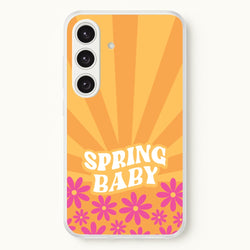 Spring Baby Retro   - Spring Phone Case for Galaxy S24