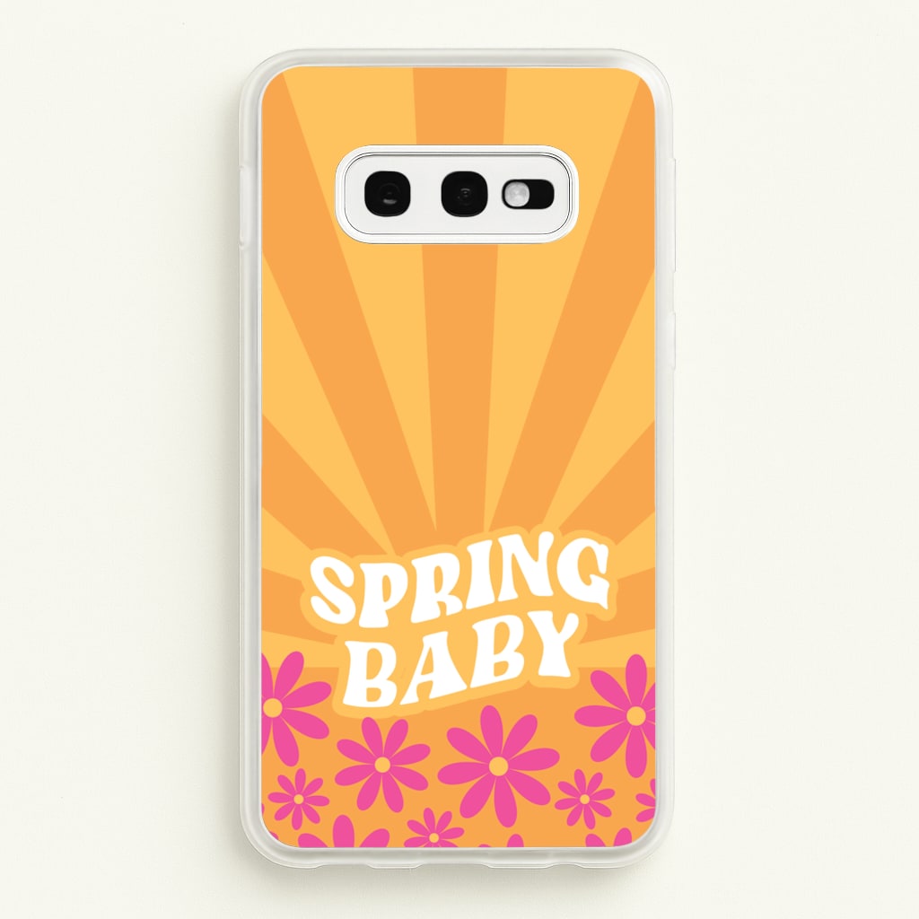 Spring Baby Retro   - Spring Phone Case for Galaxy S10e