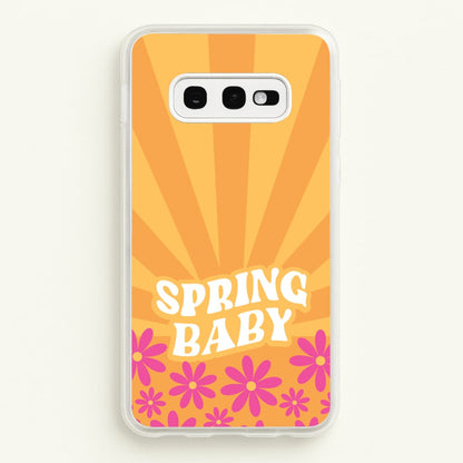 Spring Baby Retro   - Spring Phone Case for Galaxy S10e