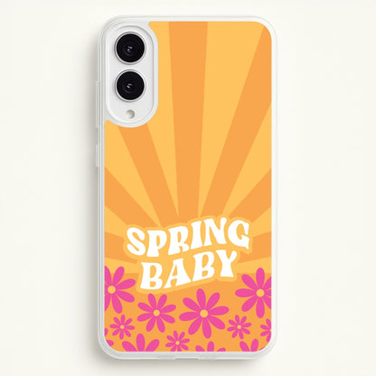 Spring Baby Retro   - Spring Phone Case for Galaxy S25 Edge