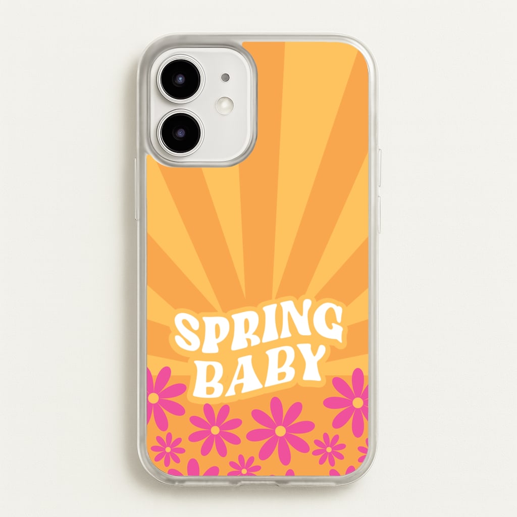 Spring Baby Retro   - Spring Phone Case for iPhone 12 / 12 Pro
