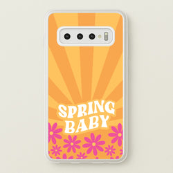Spring Baby Retro   - Spring Phone Case for Galaxy S10 Plus