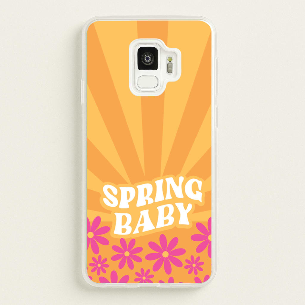 Spring Baby Retro   - Spring Phone Case for Galaxy S9