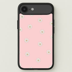 Dusty Pink Daisy Pattern Phone Case for iPhone 17 Air