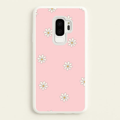 Dusty Pink Daisy Pattern  - Spring Phone Case for Galaxy S9 Plus