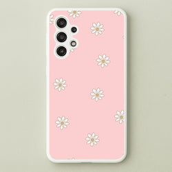 Dusty Pink Daisy Pattern  - Spring Phone Case for Galaxy A13
