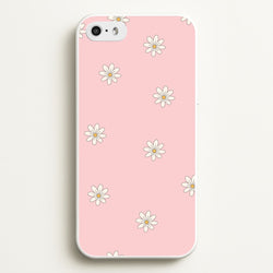 Dusty Pink Daisy Pattern  - Spring Phone Case for iPhone 5 / 5s / SE 2016