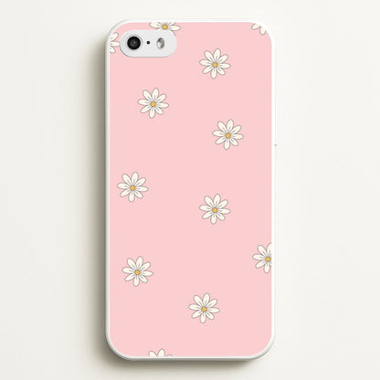 Dusty Pink Daisy Pattern  - Spring Phone Case for iPhone 5 / 5s / SE 2016