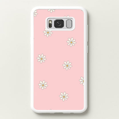 Dusty Pink Daisy Pattern  - Spring Phone Case for Galaxy S8