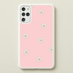 Dusty Pink Daisy Pattern  - Spring Phone Case for Galaxy S20 Plus
