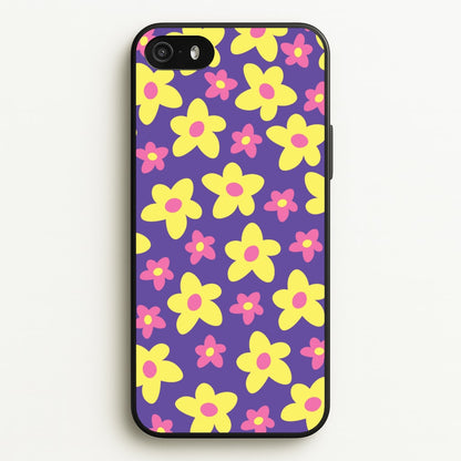Purple Abstract Floral Pattern  - Spring Phone Case for iPhone 5 / 5s / SE 2016