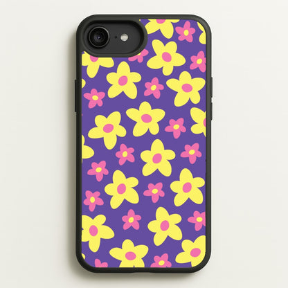 Purple Abstract Floral Pattern  - Spring Phone Case for iPhone 6 Plus / 7 Plus / 8 Plus