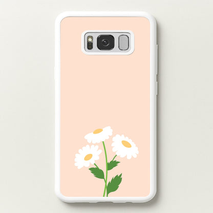 Peach And Dasies   - Spring Phone Case for Galaxy S8 Plus