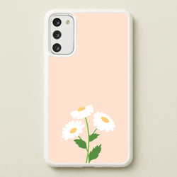 Peach And Dasies   - Spring Phone Case for Galaxy S20