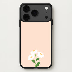 Peach And Dasies Phone Case for iPhone 17 Pro
