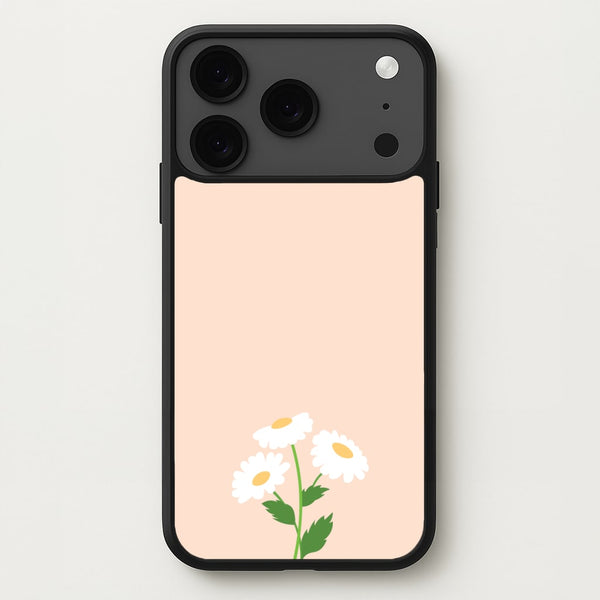 Peach And Dasies Phone Case for iPhone 17 Pro