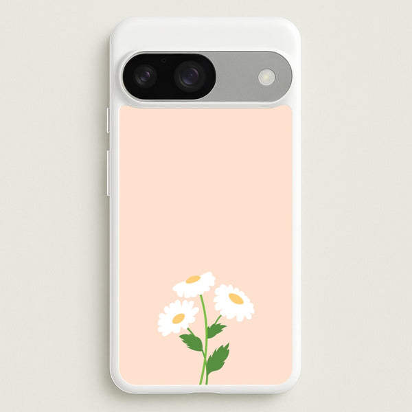 Peach And Dasies   - Spring Phone Case for Google Pixel 9 / 9 Pro