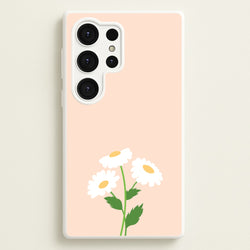 Peach And Dasies   - Spring Phone Case for Galaxy S25 Ultra