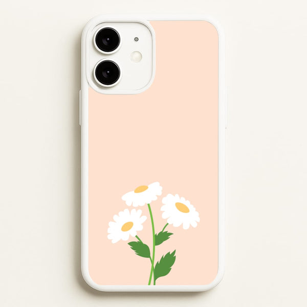 Peach And Dasies   - Spring Phone Case for iPhone 11