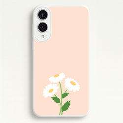 Peach And Dasies   - Spring Phone Case for Galaxy S25 Edge