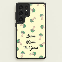 Leave Room To Go Mushroom Pattern  - Spring Phone Case for Galaxy S23 Ultra