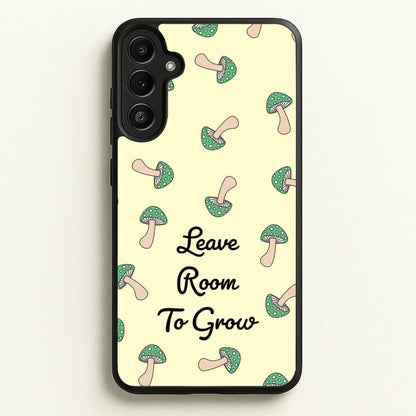 Leave Room To Go Mushroom Pattern  - Spring Phone Case for Galaxy A36