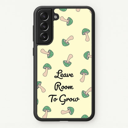 Leave Room To Go Mushroom Pattern  - Spring Phone Case for Galaxy S21FE